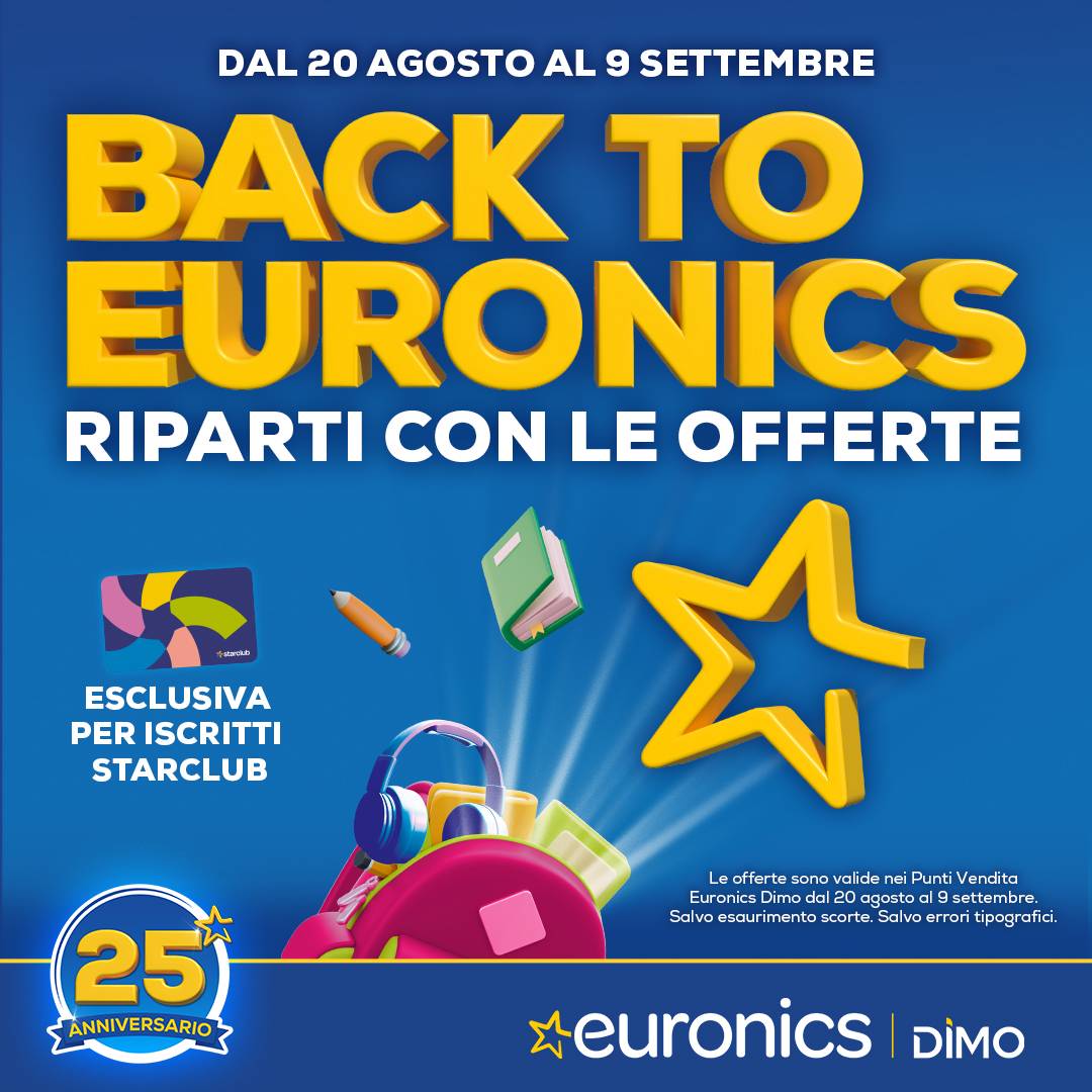 BACK TO SCHOOL EURONICS!