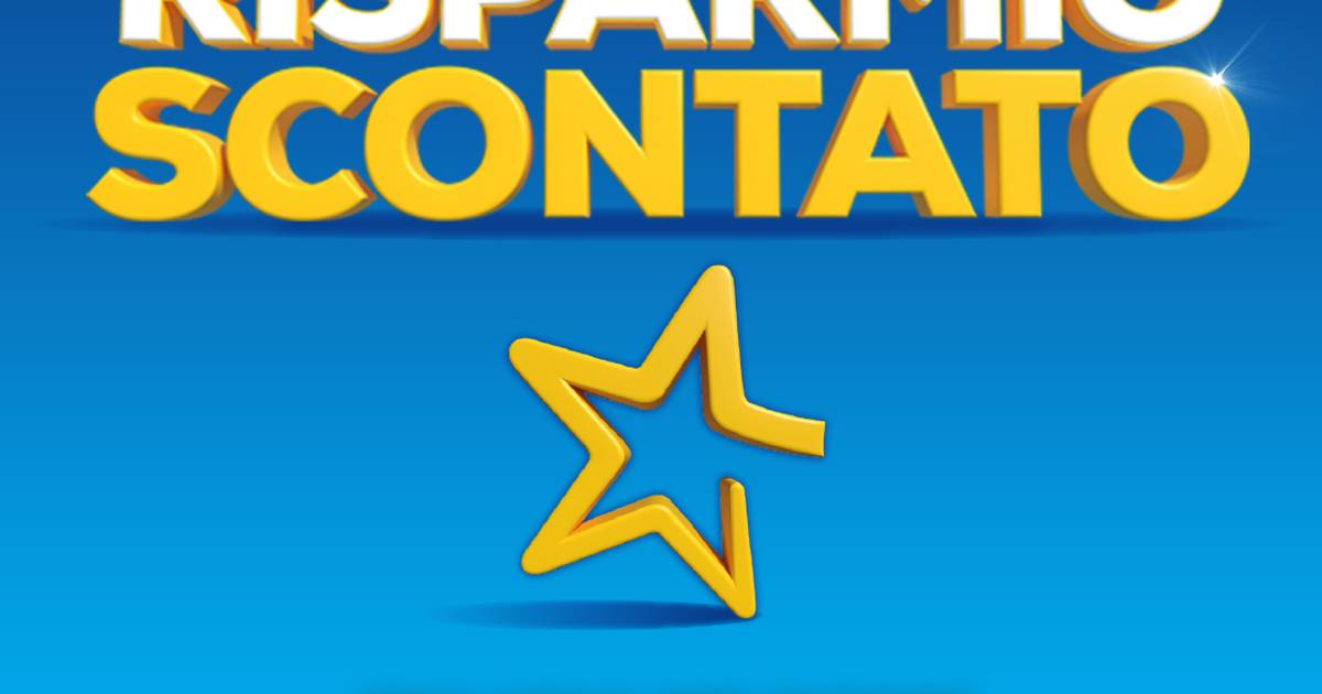 Risparmio scontato!