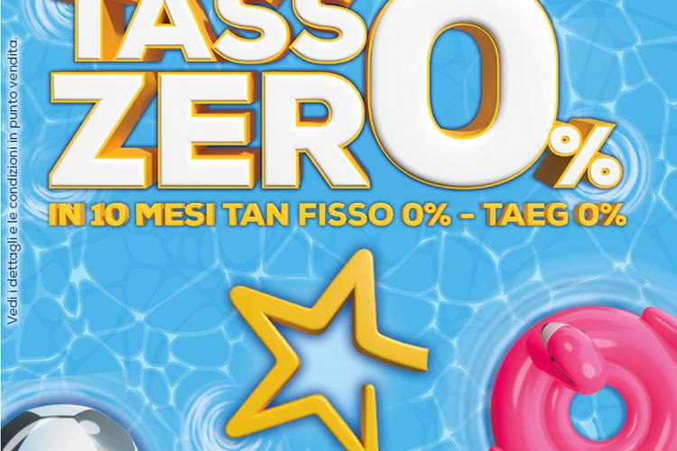 Acquista ora la migliore tecnologia, e la paghi in comode rate a Tasso Zero