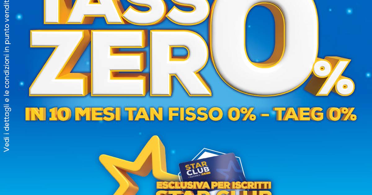 Euronics | Paga in comode rate a Tasso Zero